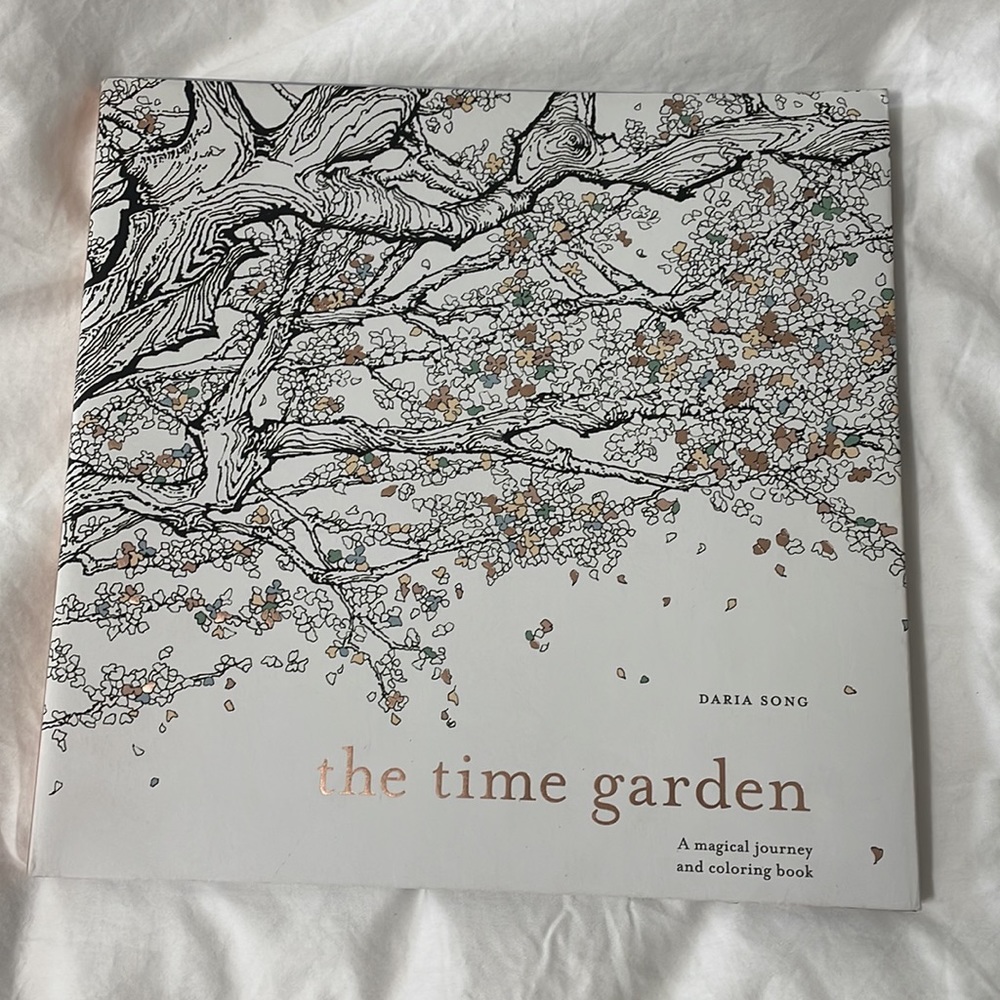 The Time Garden Coloring Book by Daria Song